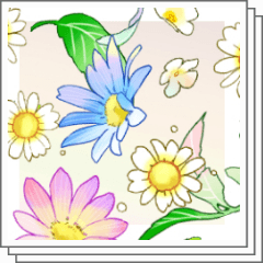 Colorful Flower Brush Set