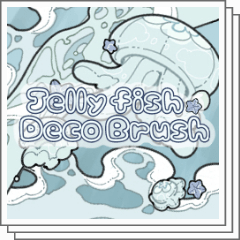 Jellyfish Deco Brush