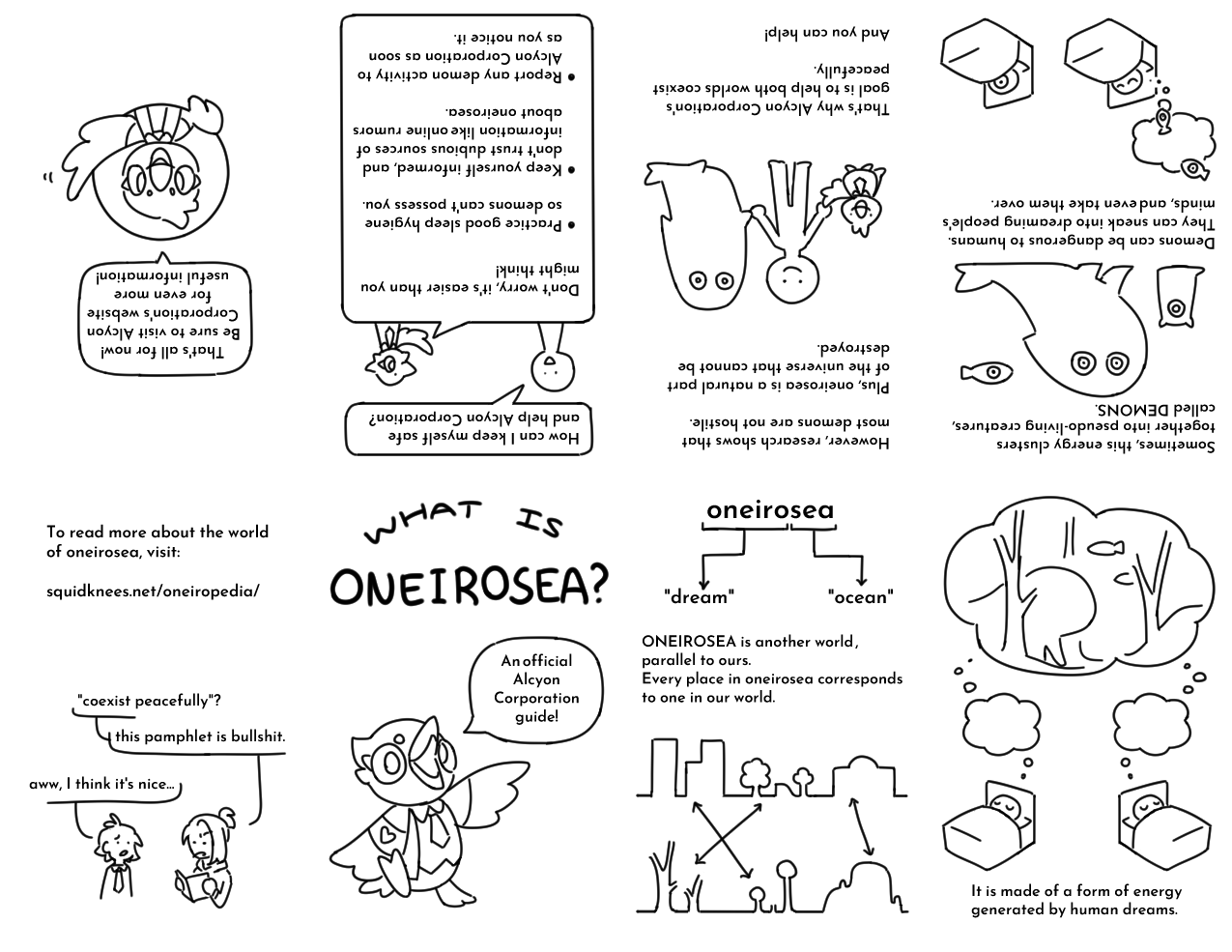 oneirosea zine image